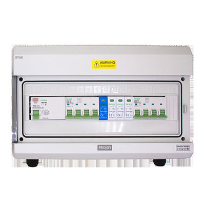 صندوق تجميع سلسلة PV الكهروضوئية على السطح للطاقة الشمسية 1000V 32A 6 In 2 Out