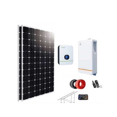 نظام الألواح الشمسية المنزلية 10 15Kwh 230VAC 60HZ مستقل