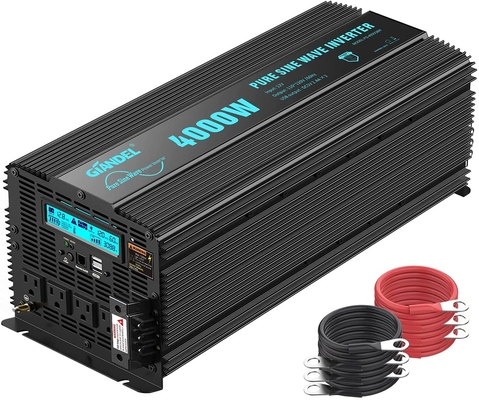 DC24V الهجين الشمسية العاكس Giandel 4000W الثقيلة النقي موجة جيبية عاكس الطاقة