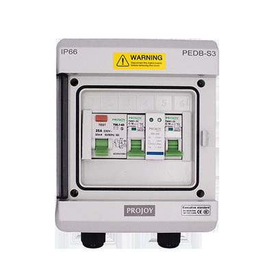 البولي ABS الشمسية صندوق توزيع التيار المتردد نظام الكهرباء الشمسية IP66 230V