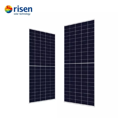 Risen 430w 435w 440w 445w 450w 455w لوحة شمسية أحادية 120 خلية طاقة نصف خلية