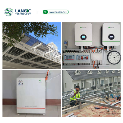 11.5kwh دورة البطارية الشمسية العميقة 228ah Powerporter