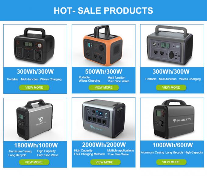 حزمة بطارية ليثيوم صغيرة للتخييم 300 وات 220 فولت بطارية ليثيوم Lifepo4 0